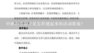 中班科学房子是怎样建起来的活动教案？