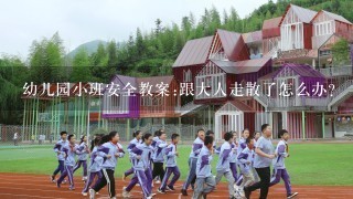 幼儿园小班安全教案:跟大人走散了怎么办？