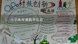 小学体育课教学反思