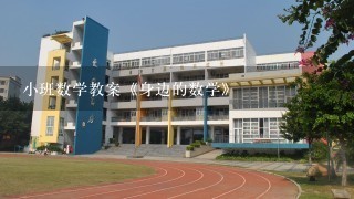 小班数学教案《身边的数学》