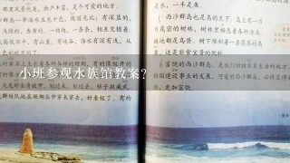 小班参观水族馆教案？