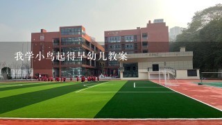 我学小鸟起得早幼儿教案