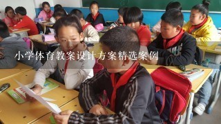 小学体育教案设计方案精选案例