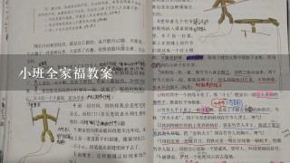 小班全家福教案