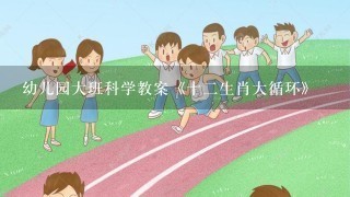 幼儿园大班科学教案《十2生肖大循环》