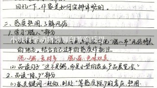 小班科学动物的脚印教案反思