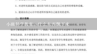 小班科学教案：什么东西飘下来