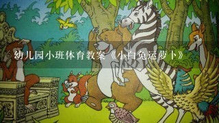 幼儿园小班体育教案《小白兔运萝卜》