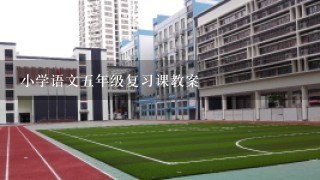 小学语文5年级复习课教案