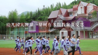 幼儿园大班量1量树有多粗教案及反思