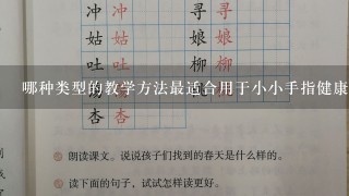 哪种类型的教学方法最适合用于小小手指健康教育课程